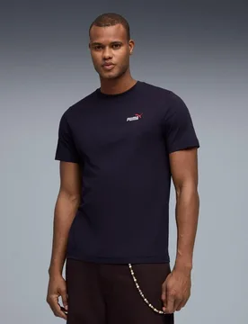 Camiseta Casual de Hombre ESS 2 COLOR Small No. 1 Logo - Puma - FashionsVida
