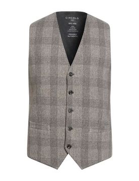 Couture-Weste Herren Maulwurfsgrau 48 Herren