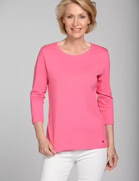 Rdh.-Shirt, 3/4 Arm, uni female
