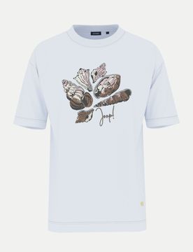 T-Shirt mit Fotoprint Tristiane Weiß 40