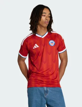 Maglia Home Cile 26 2XL Active Red - Adidas - FashionsVida