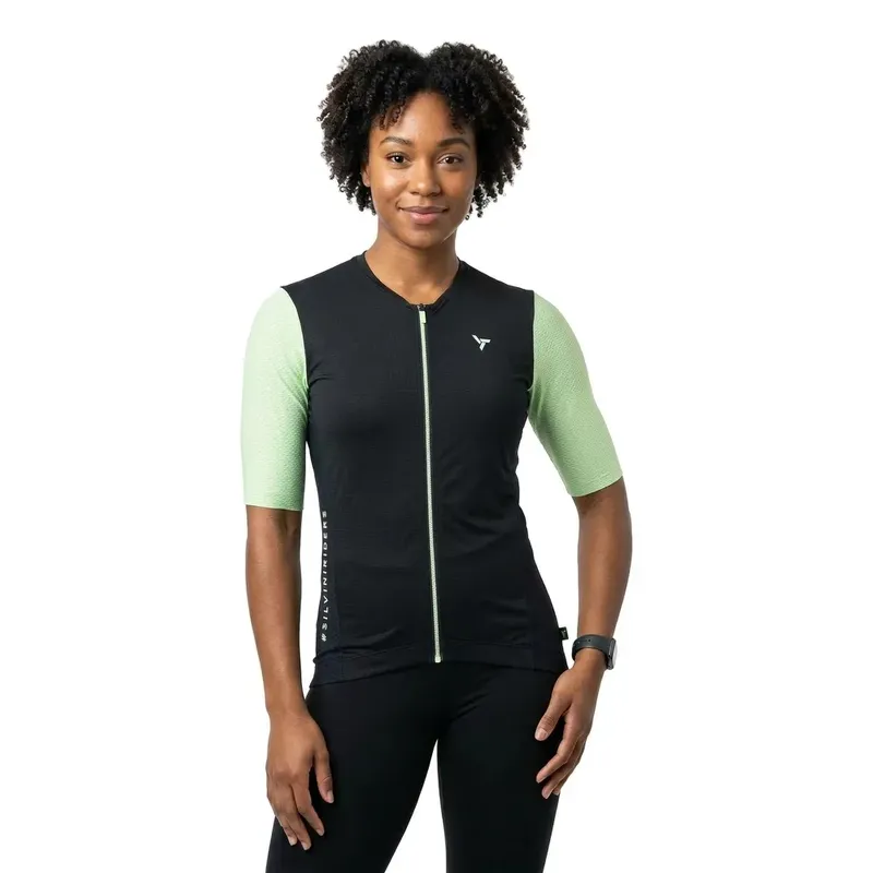 Maglia A Maniche Corte Wd2627 Auronza Black / Green