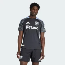 Maglia Away Authentic Aston Villa FC 25/26 XL Black / Glow Blue