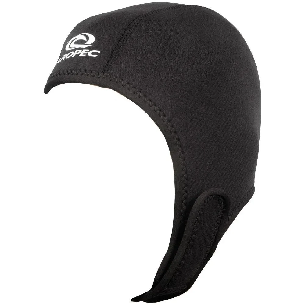 Triathlon Open Swimming Cap Black M unisex - Aropec - FashionsVida