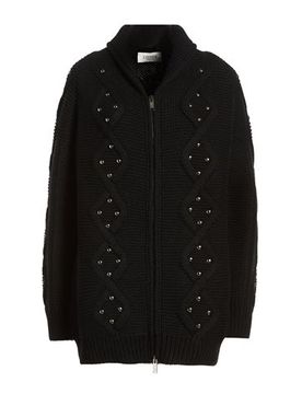 Strickjacke Damen Schwarz 32,34,36,38 Damen