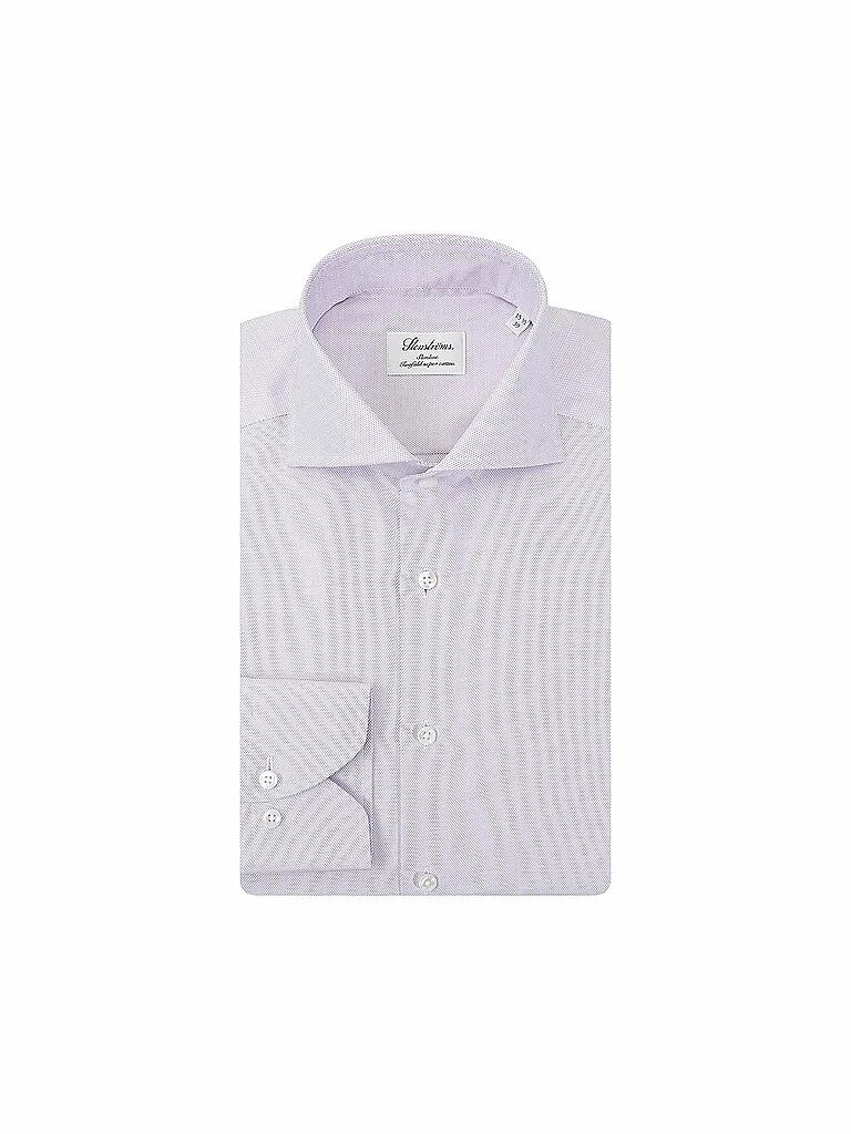 Camisa Slim Fit morado 42 - Stenströms - FashionsVida