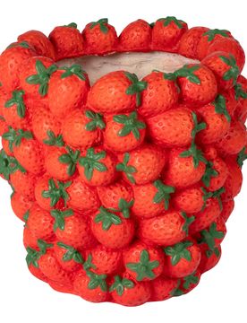 Viva domo Blumentopf rot