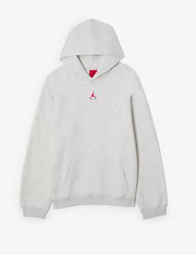Hoodie Brooklyn gris/rouge m