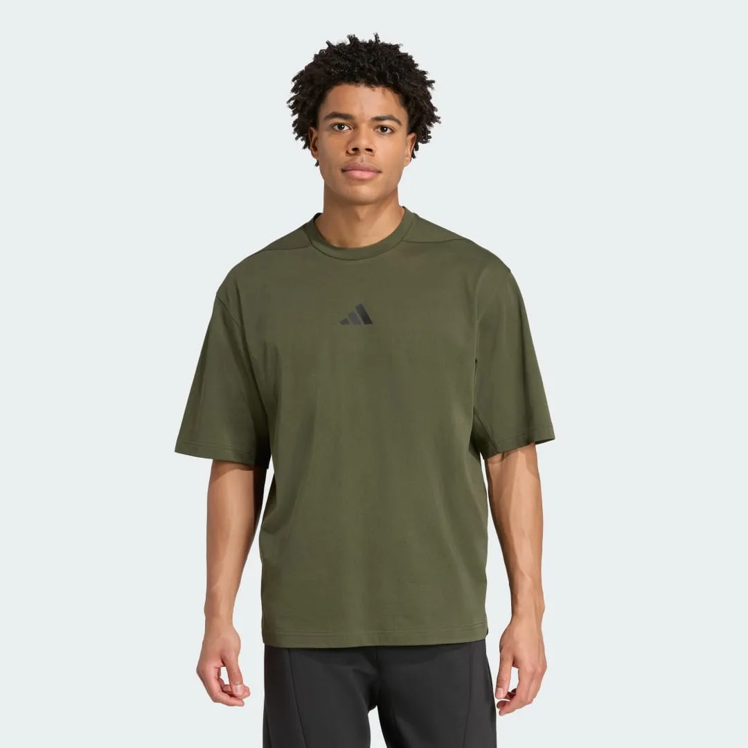 T-shirt PrimeLift Workout Oversize XL Night Cargo - Adidas - FashionsVida