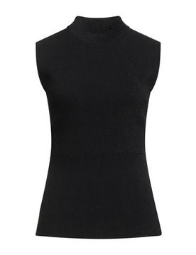 Rollkragenpullover Damen Schwarz L Damen