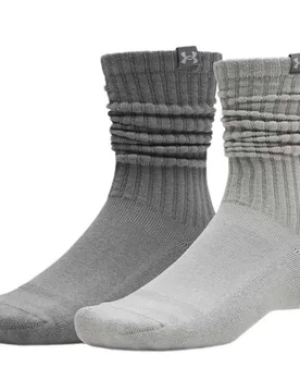 Chaussettes Crew Sportswear Cotton Scrunch Green EU 47 1/2-50 1/2 - Under armour - FashionsVida
