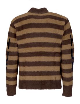 Maglione Donna Shroom Jacquard Knit Sweater Brown