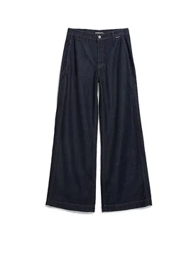 Jeans Wide Leg ASTRAEAAS bleu marine 29/L32 - Armedangels - FashionsVida