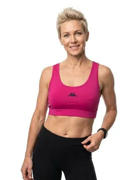 Irat Sleeveless T-shirt Fuchsia Bright Rose L Women - Kappa - FashionsVida