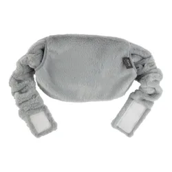 Wärmflasche "Bauchtasche" grau