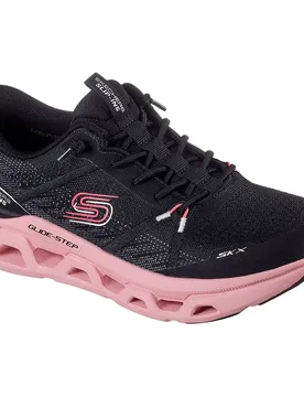 Baskets Glide Step Altus Fast Lane Black Mesh / Mauve Trim EU 36 - Skechers - FashionsVida