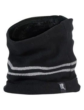 Mens Hi Vis Reflective Thermal Neck Warmer - - Size: ONESIZE - Heat Holders - FashionsVida