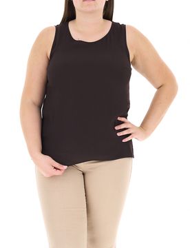 Blusa smanicata TESTA DI MORO 47