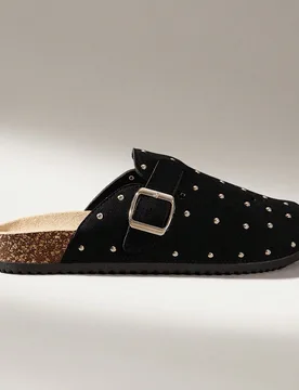 Zapatillas de casa de mujer CUCCOO, casuales, multiusos, con puntera redonda de peluche, suela plana esponjosa, para Navidad - Shein - FashionsVida