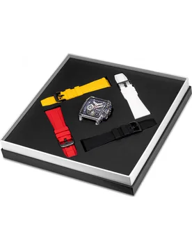 Pewgo0052402-Set Mens Clout Watch And Straps Gift Set - Multicolour - One Size - Police - FashionsVida