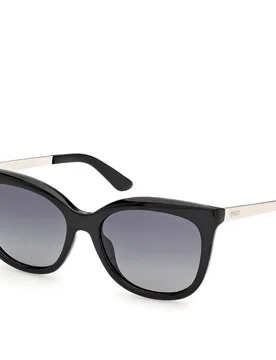 Lunettes De Soleil Polarisées Gu00354 18x56x140 Shiny Black Smoke/CAT3 - Guess - FashionsVida