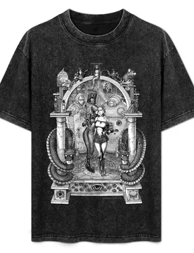 Haunting Ground - Essence of Woman T-Shirt Basic Solid Tee for Daily Use - Aliexpress - FashionsVida