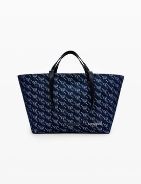 Sac cabas logo , Bleu, U