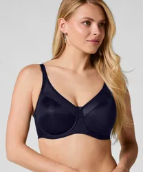 Womens Nina Non-Padded Underwired Minimizer Bra - Blue - Size 36d
