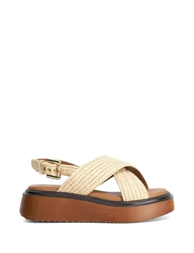 Women's 'Lovess' Sandals in White Size: 4 - White - Size: 4 - Dune london - FashionsVida