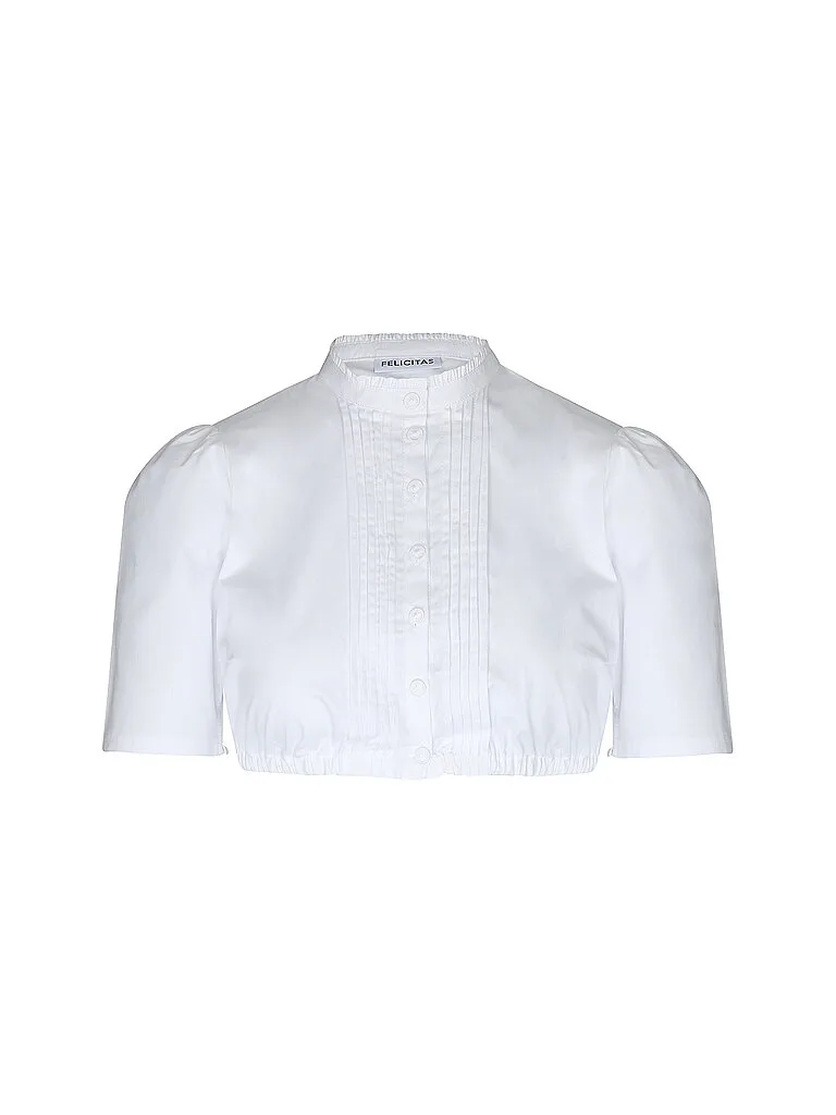 Dirndlbluse GERLI-1 blanc 36 - Feli & Hans - FashionsVida
