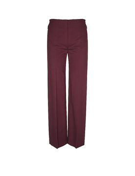Pantalón de negocios rojo oscuro 34