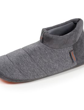 Chaussons bottillons Gris chiné gris chiné 43