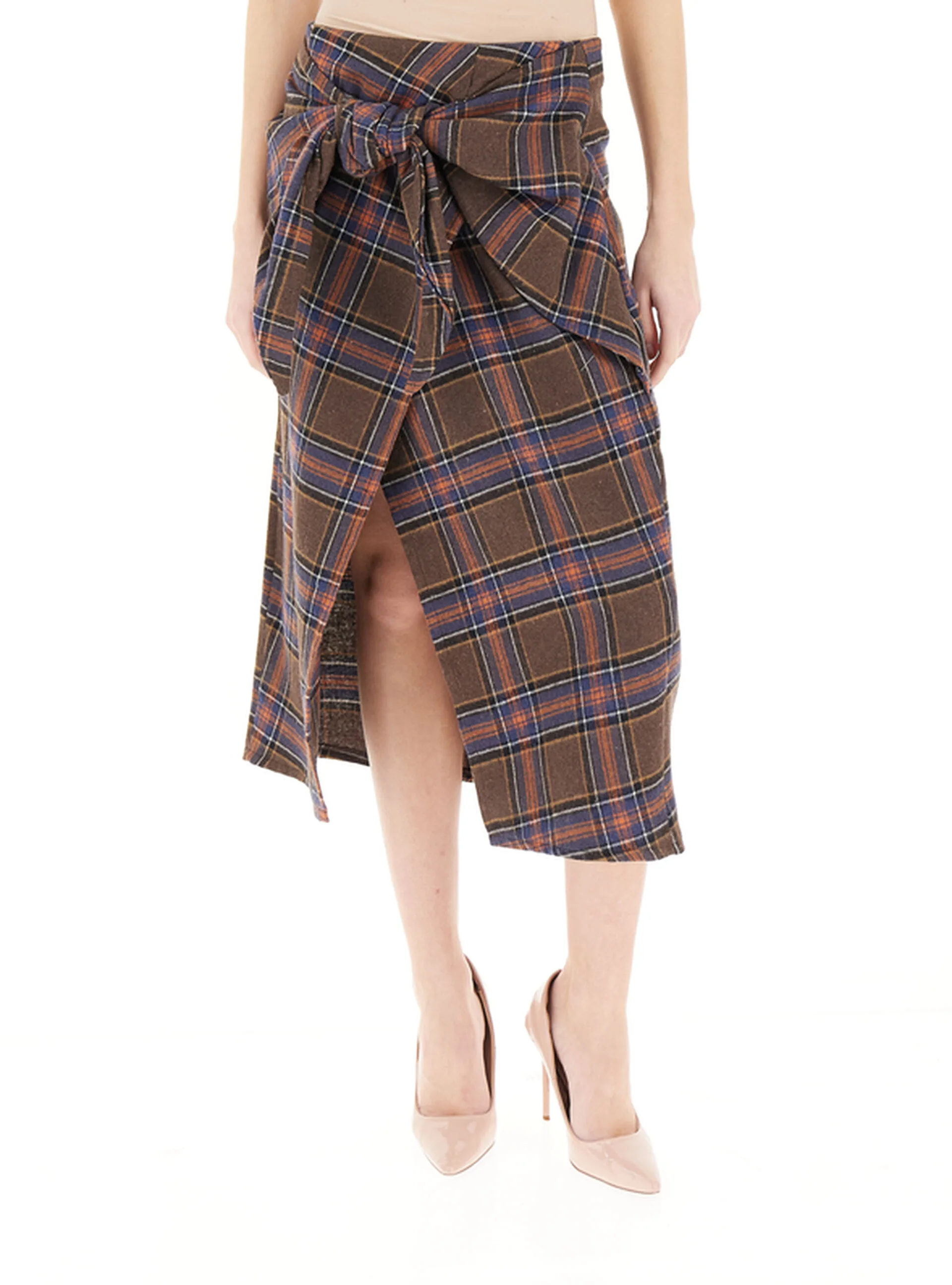 Gonna a portafoglio MARRONE M - Dixie - FashionsVida