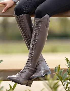 Reitstiefel LAVAL, grau 38 LN (48 33-35) - Busse - FashionsVida