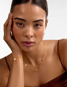 Lucky Charm Necklace Gold female - Katie Loxton - FashionsVida