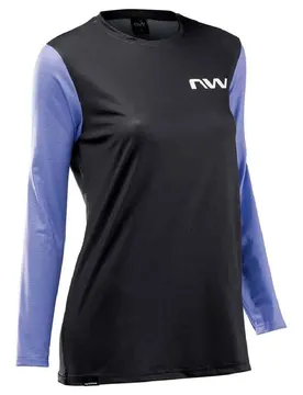 Maglia Da Enduro A Maniche Lunghe Freedom Am Violet / Fucsia