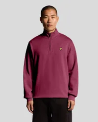 Men's Everyday 1/4 Zip Cotton Sweatshirt Rich Burgundy