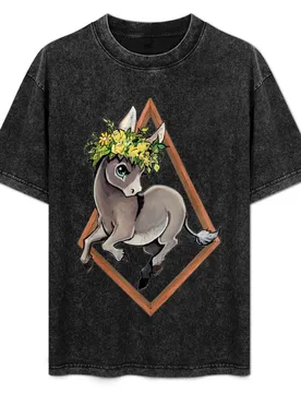 Diamond Donkey T-Shirt t shirts for man cotton soft t shirts for man cotton funny T-Shirt - Aliexpress - FashionsVida