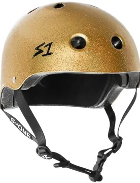 Casque Lifer Gold Gloss Glitter 54.6 cm Homme