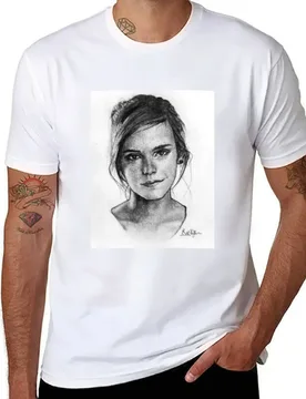 Emma Watson T-Shirt t shirts for man slim fit t shirt man luxury T-Shirt - Aliexpress - FashionsVida