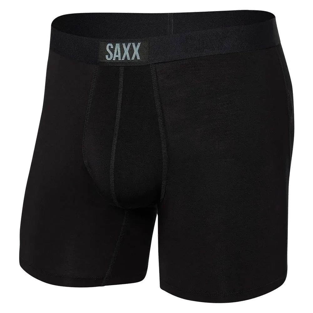 Boxers Vibe Black / Black S - Saxx Underwear - FashionsVida