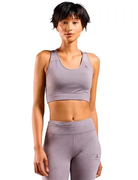 Soutien-gorge De Sport Essential Print Gray Ridge S - Odlo - FashionsVida