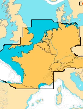 North-west Europe Reveal X Card Multicolour One Size unisex - C-map - FashionsVida
