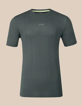 Men's x Paul Smith Short Sleeve T-shirt - Charcoal CHARCOAL XS male - Castore - FashionsVida
