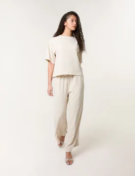 Sparkle 2 Piece Set - M/L / STONE - female - Blue Vanilla - FashionsVida