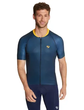 Maglia A Maniche Corte Nelos Hale Navy - Ziener - FashionsVida