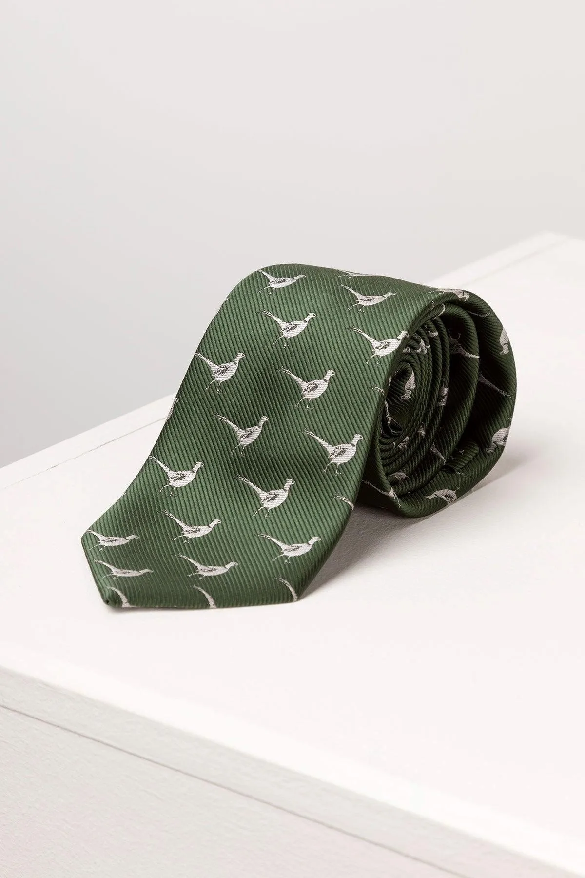 Mens Pheasant Shooting Tie - - Size: ONESIZE - Rydale - FashionsVida
