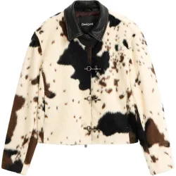 Cazadora de mujer estampado animal