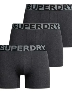 Boxers M311052c 3 Unità Raven Black Marl L