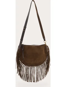 Bolso de hombro Oskan de ante - Isabel marant - FashionsVida